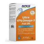 美國 NOW 諾奧 97%高純深海魚油 RTG型歐米伽OMEGA3 60粒