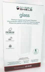 Zagg Glass Screen Protector for LG K20