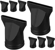 Kisangel 8pcs Hair Dryer Nozzle Attachment for Use Diffuser for Styling and Hair Fixation Compatible Nozzles Lightweight and Portable for Travel