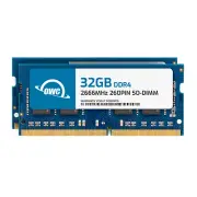 OWC 64GB (2x32GB) DDR4 2666MHz 2Rx8 Non-ECC SODIMM 260pin Memory RAM