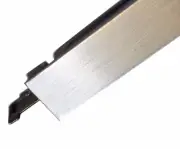 Brushed Chrome Cross Tee Section 1200mm - 1.2 Meter Suspended Ceiling Grid Spare