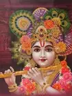 wall art Lord Krishna / Shree Krishna / Baby Krishna / Bal Krishna paper poster