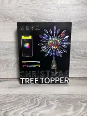 Christmas Tree Topper, Star for Christmas Tree Decorations, Gold Christmas