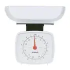 10kg Propert Large Capacity Mechanical Kitchen Scales - White/Black