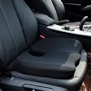 FOUNDCOOL Memory Foam Seat Cushion, Office Chair Cushion, Back Coccyx Tailbone Pressure Pain Relief Sciatica Orthopedic Cushion Pad for Car Seat Desk Chair Wheelchair Support Pillow