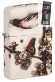 Zippo 49659 Spazuk Fire Art 540 Color Lighter + FLINT PACK