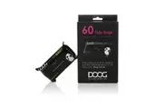 DOOG Dog Poo Pick Up Refill Tidy Bags with Handles - 3 Packs of 20 Bags