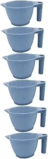 3sets Hair Tinting Bowl Pp Material Mixing Bowls Handles Hair Mixing Set 2pcs*3