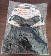 Voyager Step-In Plush Dog Harness Black 206-BKB Size XL Chest Size 21-23" NEW
