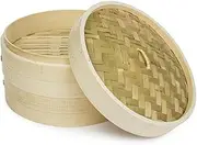 D.Line 3 Piece Bamboo Steamer 20cm