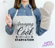 Outdoor Cooking - BBQ Apron - Cooking Gift for Men and Women - Funny Apron