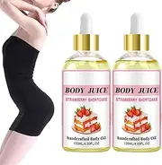 Wild Plus Body Juice Oil Peach Perfect, Body Juice Oil Wildplus, WildPlus Body Juice Oil, Wildplus Body Juice Oil Peach, Wild Plus Beauty Body Juice Oil (2Pcs-Strawberry)