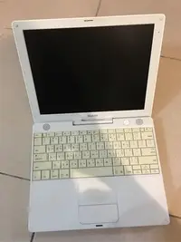 在飛比找Yahoo!奇摩拍賣優惠-二手蘋果筆電Apple iBook G4 A1054筆記型電