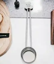 IKEA ÄNGSBLÅVINGE Coffee Measuring Scoop - Stainless Steel 6 "