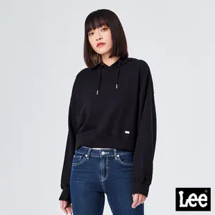 Lee 短版長袖連帽T恤 短版帽T 女 Modern LL210365K11