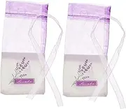 Levemolo Sachet Bag Purse 30pcs Empty Sachets in Deep Purple Textured and Comfortable for Fragrance and Dried Plant Storage