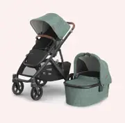 UPPAbaby VISTA V3 Bassinet and Seat Pram by UPPAbaby | the memo