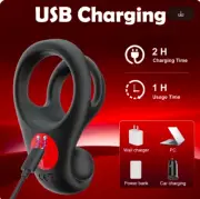 cock ring anus penis 10 mode Vibrating lubricant Anal Butt Plug vibrator 13