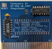 Commodore 64 - 256kb cartridge MagicDesk - DIY ROM