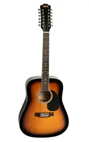 Redding 12-String Acoustic Guitar Tobacco Sunburst