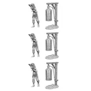 Wizkids Deep Cuts Unpainted Miniatures Hanging Cage Figure Collectable