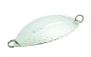 Williams Flasher 1, w/Hook Fishing Lure - Silver Nu-wrinkle - F1SN-SS - 2 3/4"