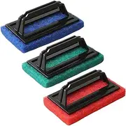 Pool Cleaning Brush, Handheld Tub Cleaner Sponge, 5.91x3.54x2.56 inches, Small Scrubbing Scouring Sponges for Swimming Pool, Spa, and Bathtub Cleaning