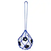 Solo Soccer Training Ball Net Fits Ball Size 3, 4, 5, Blue