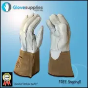 Welding Gloves - 1 Pair LARGE Gloves - Maxisafe TIG