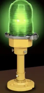 New Airfield Airport Taxiway Runway Light Aviation Table Lamp Desk Lamp Green