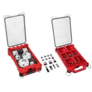 Milwaukee Bi-Metal Hole Saw Set + Driver Bit Set w/ PACKOUT Cases (110-Piece)