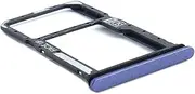 Ygpmoiki for Motorola Moto G Power 5G 2025 XT2515-1 XT2515-2 Micro SD Card Slot Single Sim Card Tray Holder Replacement Blue，with Pin