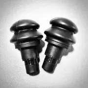 2 Pack Air Cushioning Soft Rubber Head Attachment Replacement for Massage Gun