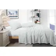 Ramesses Ultra Soft Cashmere-Feel Polar Fleece Microfiber Sheet Set King / Charcoal