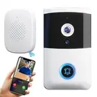 Wireless Doorbell Ring Smart Phone HD Video Door Bell Security Camera Intercom