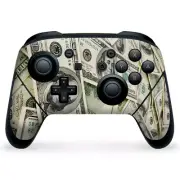 Nintendo Switch Pro Controller Skin Decal Vinyl Wrap - Cash Money