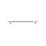 Charmian Knurled Cabinet Drawer Handle - 280mm - White