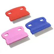 3Pcs Grooming Kit with Handle: Flea Remover Combs for Long Hair Dogs and Cats...