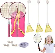 Badminton Training Tool - Self Training Kit - Adjustable Bounces Funny Elastic | Badminton Accessories Portable Training Tools to Improve Speed Agility