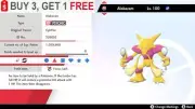✨Shiny Alakazam✨ Pokémon Sword & Shield - Perfect IVS - Fast Delivery