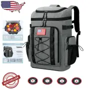 Ergonomic Leakproof Cooler Backpack - 50 Can Capacity for All Outdoor Activities