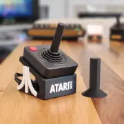 Display Stand for Atari 2600 Joystick - Black and White