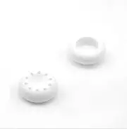 Analog Silicone Thumb Stick Grip Joystick Caps Cover for PS4 PS3 Xbox 360 Xbox One Game Controllers (2 x White)