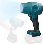 Handheld Ducted Turbofan High Power Jet Fan Viole Fan Multifunctional Car Washer High Power Blower Keyboard Cleaning Tool Compatible with Batteries Multicolor Brush motor