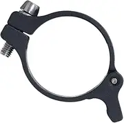 Oshhni Bike Front Derailleur Clamp Front Derailleur Adapter Clamp Easy Installation Replaces Spare Parts Sturdy for Mountain Bike