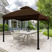 Replacement Gazebo Canopy Top for Lowe's Allen Roth Heavy Duty Roof Gazebos T...