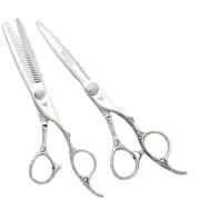 Washi Knockout Scroll Dial 30T Tinner 5.5" Steel Shear Set
