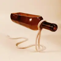 在飛比找蝦皮購物優惠-可開發票 魔幻漂浮酒瓶+繩子 切割一半的酒瓶 懸浮半截酒瓶 