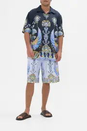 OVERSIZED BUTTON THROUGH SS SHIRT UNDER SCARAB SKIES