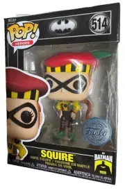 SQUIRE FE 514 BATMAN FUNKO POP VINYL New in Mint Box + Protector